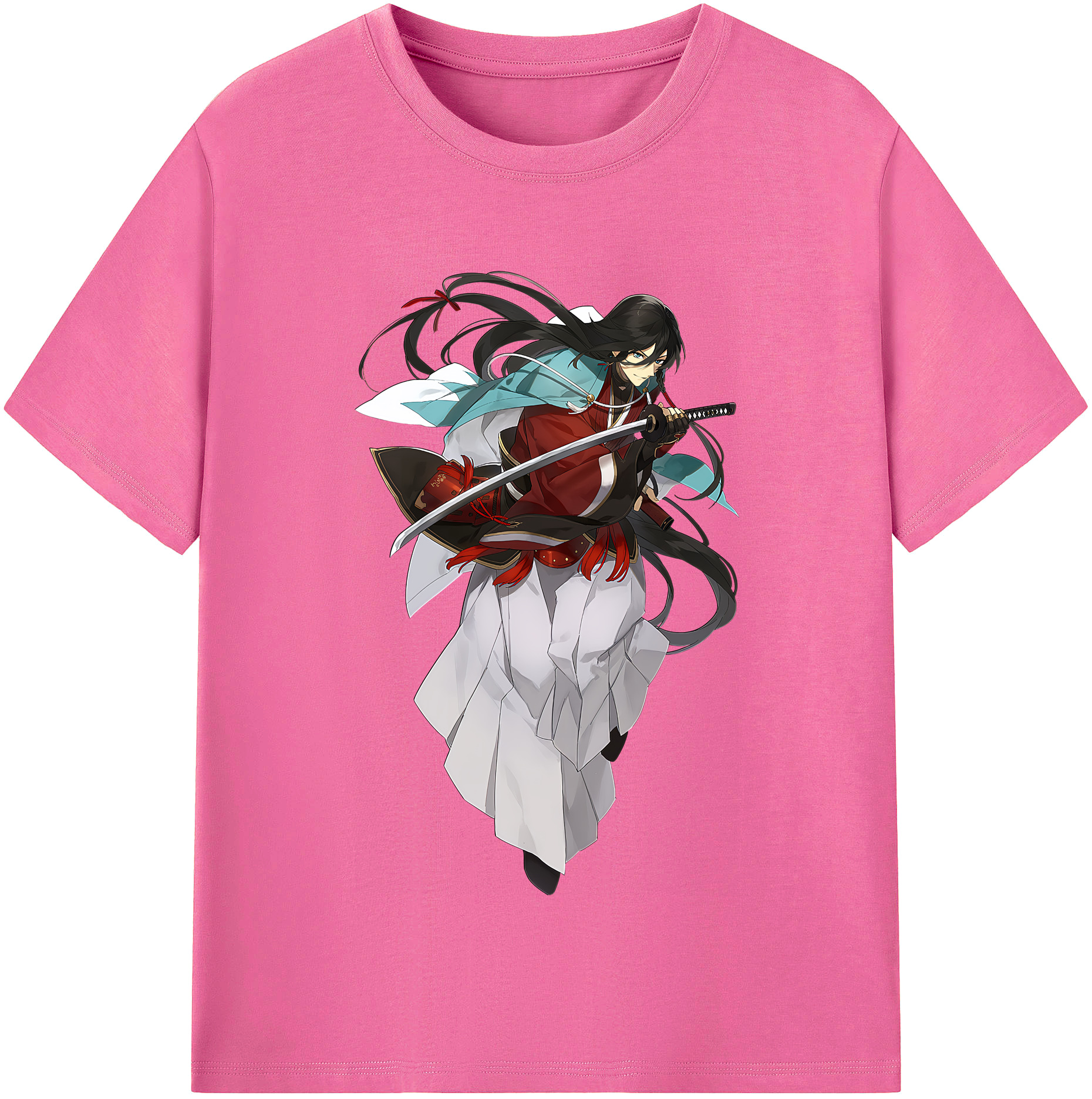 （画像用） 刀剣乱舞 Touken Ranbu レディースカジュアルプリントTシャツ（綿100％）
